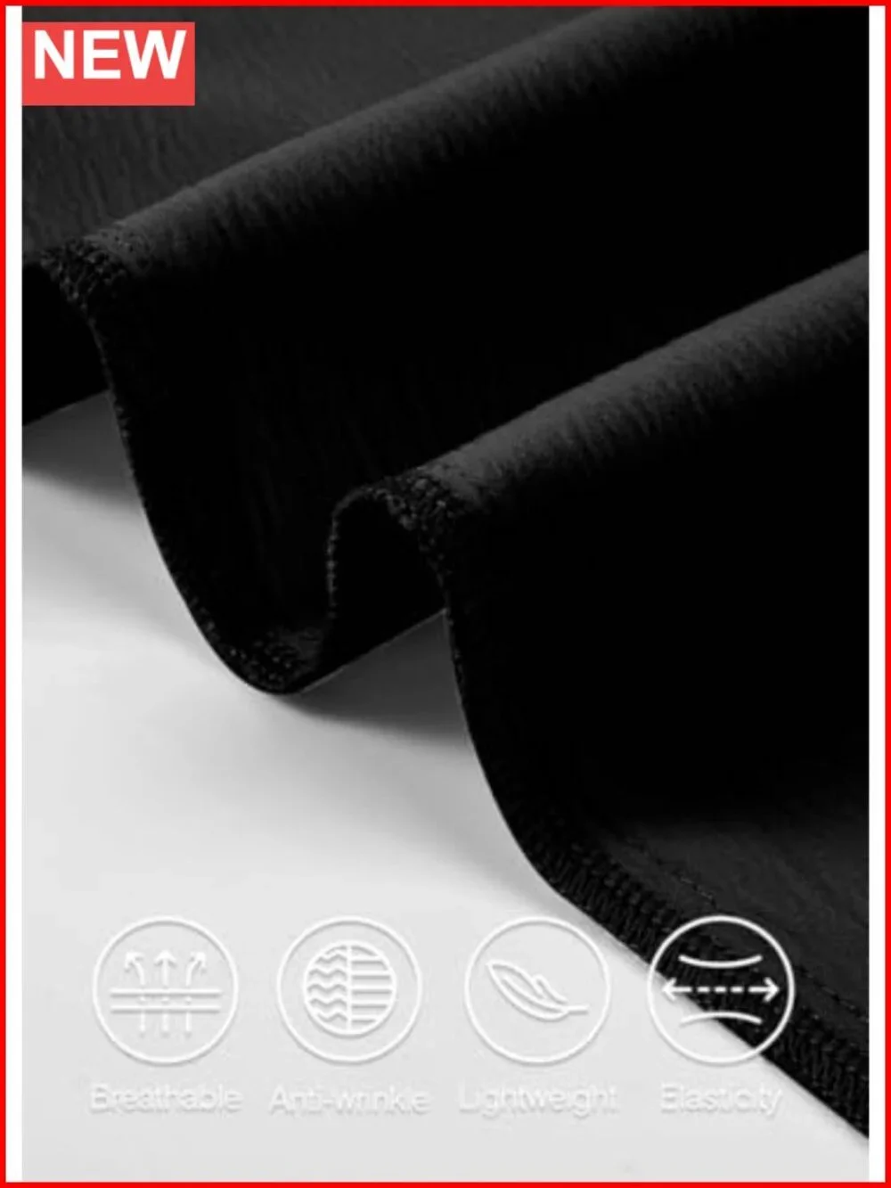 Men's Casual Drawstring Joggers Elastic Waist Lightweight Pants with Pockets